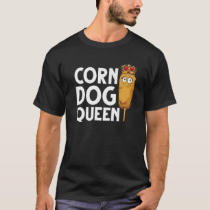 Funny Maj Hund Gift Kids Women Queen Hotdog Sausag T Shirt