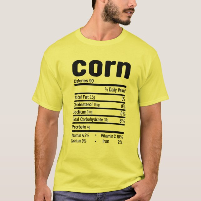 Funny Maj Nutrition Thanksgiving Costume T Shirt (Framsida)