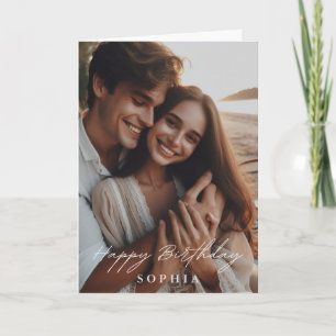 Funny Maka Friend Sister Grattis på födelsedagen P Kort