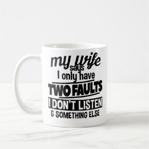 Funny Make 2-falsk kaffe Mugg Fars dag