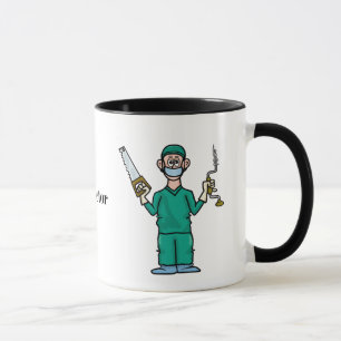 Funny Male Surgeon Coffee Mugg