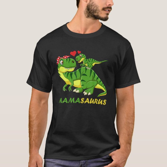 Funny Mamasaurus Rex Dinasaur t Rex Mamma Kids Mot T Shirt (Framsida)