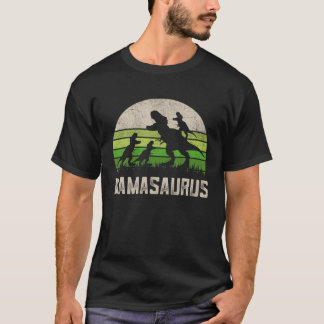 Funny Mamasaurus Rex S, Fun Dinosaur Mom 3 Kids Ra T Shirt