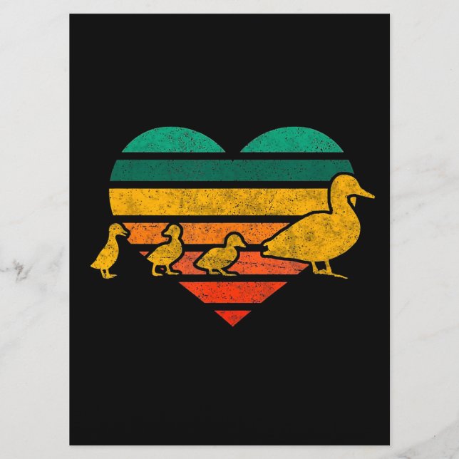 Funny Mamma Anka 3 Ducklings | Anka för jul  Meny (Framsida)