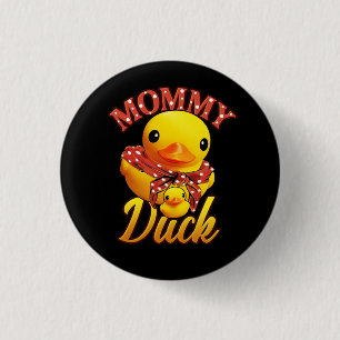 Funny Mamma Anka Mamma Mor Rubber Anka Mamma Butto Knapp