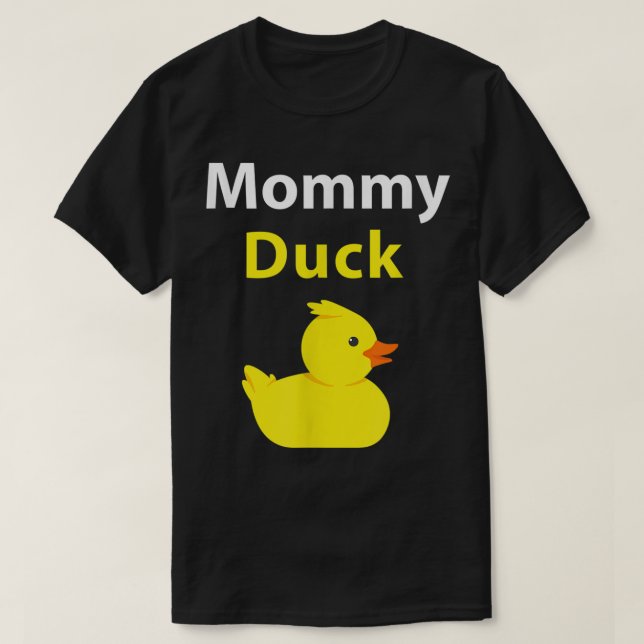 Funny Mamma Anka Rubber Anka Mamma T Shirt (Design framsida)
