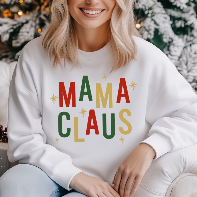 Funny Mamma Claus Helgdag jul T Shirt (Skapare uppladdad)