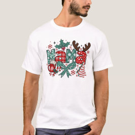 Funny Mamma Claus-klubben T Shirt