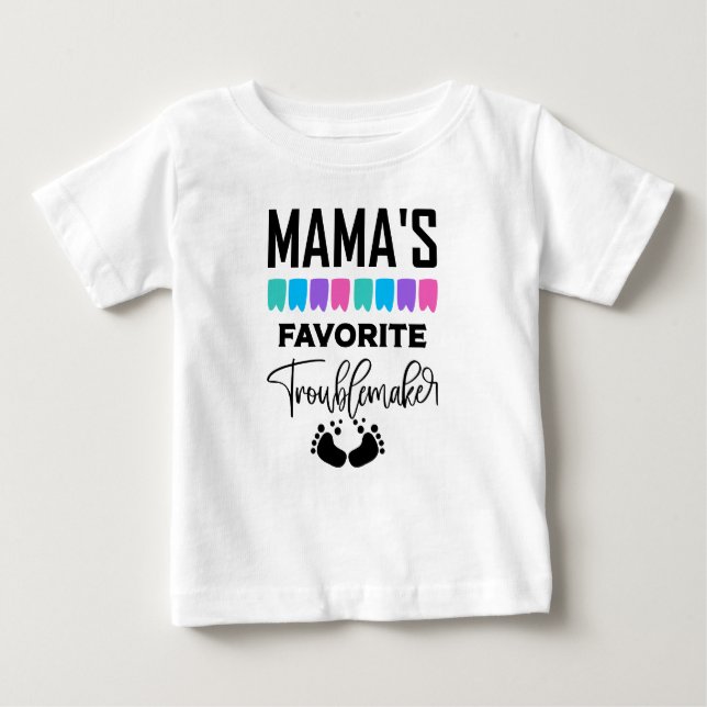 Funny Mamma favoritmakare tjejer T Shirt (Framsida)