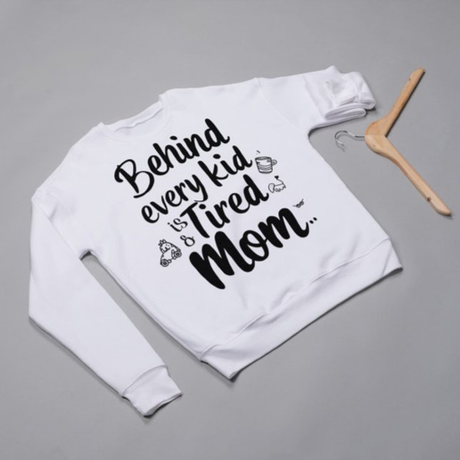Funny Mamma Giftful Quote - Tired ändå Loving T Shirt (Skapare uppladdad)