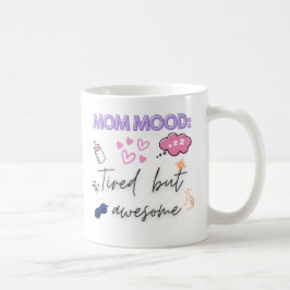 Funny Mamma Giftful Quote - Tired men Fantastisk Kaffemugg