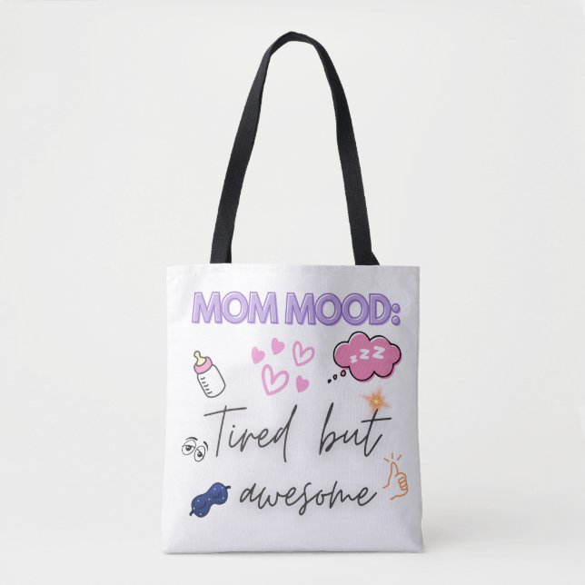 Funny Mamma Giftful Quote - Tired men Fantastisk Tygkasse (Framsida)