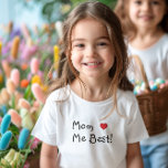 Funny Mamma Kärlek Me Best<br><div class="desc">"Skaffa för barn på perfektens födelsedag med den här vackra skjortan med roligtens utformning "Mamma (hjärta) me Best!" Det får dem att le!"</div>