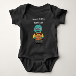 Funny Mamma Lite Monster Baby Bodykostydräkt T Shirt