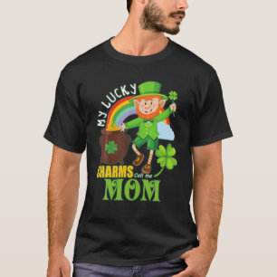Funny Mamma Paddy Day St Patricks Lucky Charms Cal T Shirt
