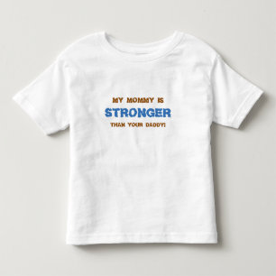 Funny MAMMA STRONGER blue T-shirt