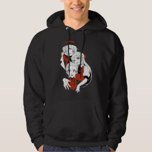 Funny Man Iruma, Clara _Amp_Amp_ Asmodeus Välkomme Hoodie