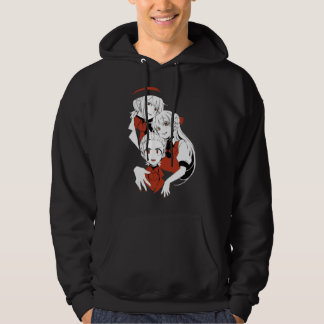 Funny Man Iruma, Clara _Amp_Amp_ Asmodeus Välkomme Hoodie