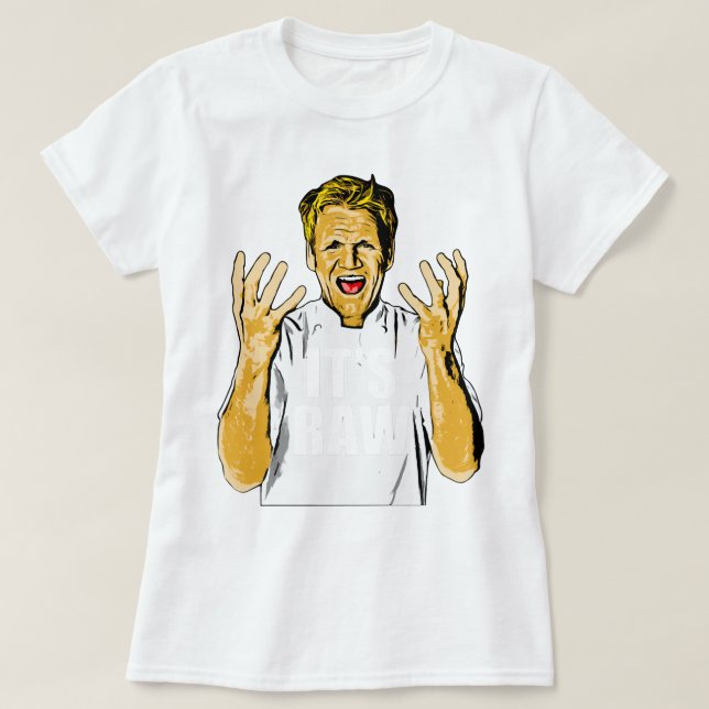 Funny Man Tv Star Berömd Chef Manar Funny T Shirt (Design framsida)