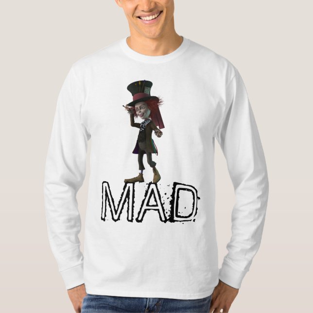 FUNNY MANAR apparMAD CRAZY T-Shirts (Framsida)