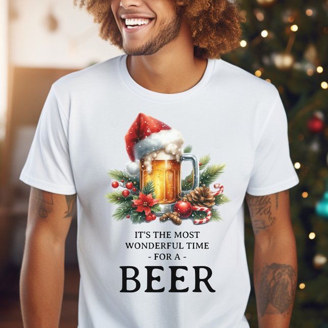 Funny Manar Beer-julen Helgdag T Shirt (Skapare uppladdad)