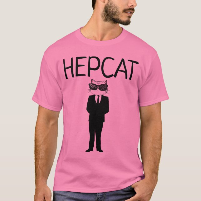 Funny Manar Cistat T-shirts, HEPCAT T Shirt (Framsida)