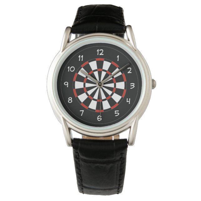 Funny Manar Dartboard Watch Armbandsur (Framsida)