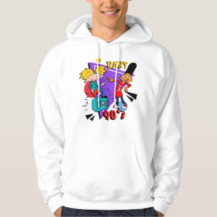 Funny Manar Hej Arnold 90S Baby kommer till Da Cho Hoodie