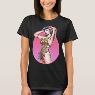 Funny Manar Illustration Pop Art Bettie Gta Leopar T Shirt