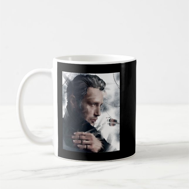Funny Manar Mads Influential Mikkelsen Kärlek You  Kaffemugg (Vänster)