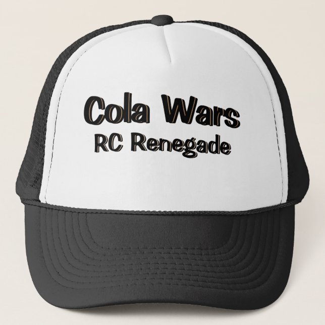 Funny Manar Mode Baseball COLA KRIG RC RENEGADE Keps (Framsida)
