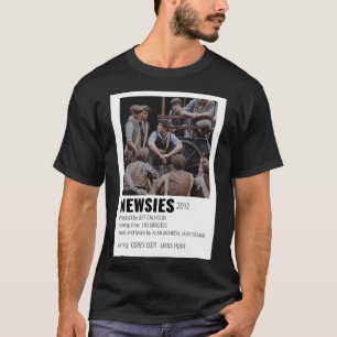 Funny Manar Newsies Poster Broadway Musical T Shirt