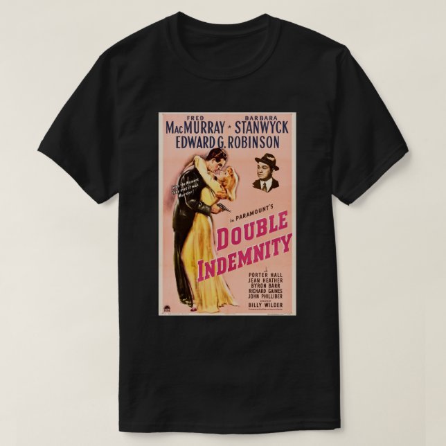 Funny Manar Stanwyck Drama Barbara Actress Gift Mu T Shirt (Design framsida)