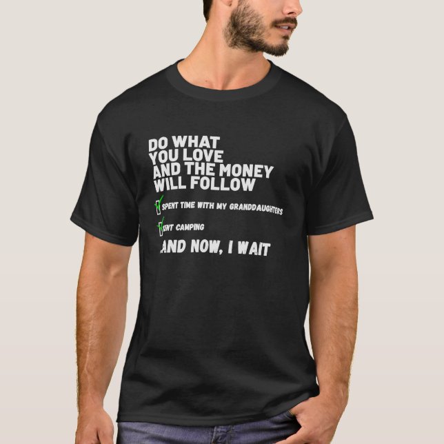 Funny Manar Womens Christian Prayed Went Camping T Shirt (Framsida)