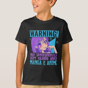 Funny Manga Anime Älskare Otaku Weeb Quote Anime G T Shirt