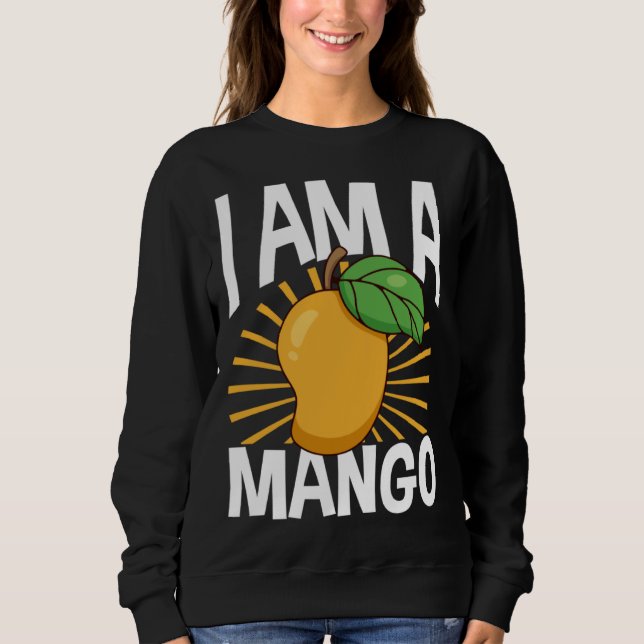 Funny Mango Fruit I am A Mango T Shirt (Framsida)