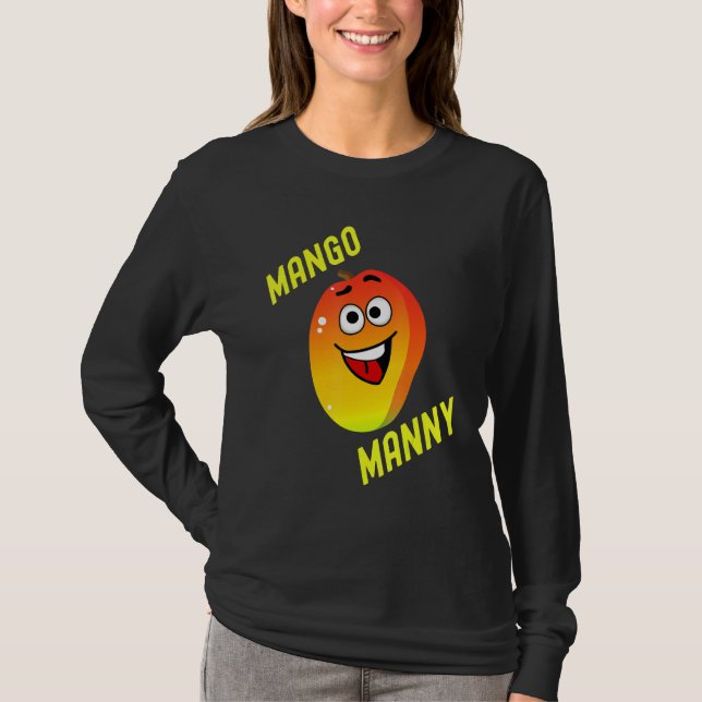 Funny Manny Mango T Shirt (Framsida)