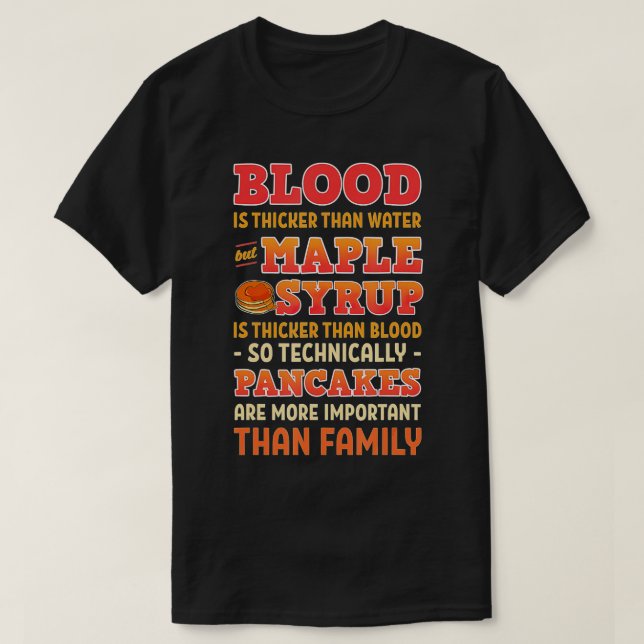 Funny Maple Syrup Farmer Sugar Maker Farm Träd Kan T Shirt (Design framsida)