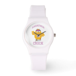 Funny Marathon Chick Armbandsur