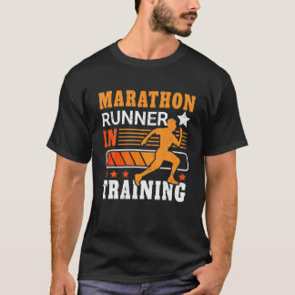 Funny Marathon Springer Art Manar Kvinnor Marathon T Shirt