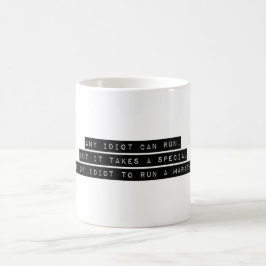 Funny Marathon Springer Quote Gift Kaffemugg