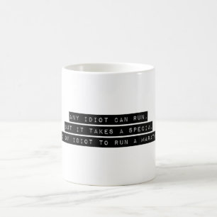 Funny Marathon Springer Quote Gift Kaffemugg