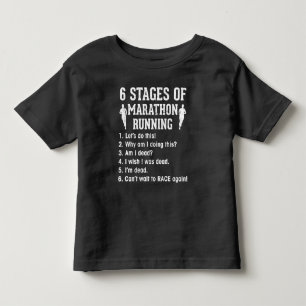 Funny Marathon Springer Quote Idrottsman Running T Shirt