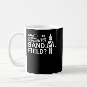 Funny Marching Band Fält Funny Clarinet Tuba Drum Kaffemugg
