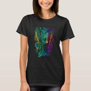 Funny Mardi Gras Carnival parad med pärlor party T Shirt