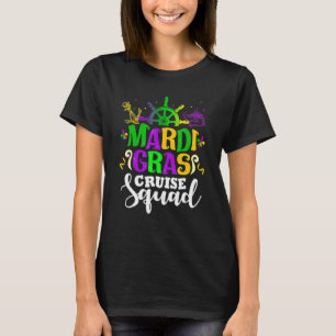 Funny Mardi Gras Cruise Mask Cruise Frakt T Shirt