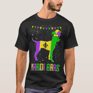 Funny Mardi Gras Dalmatian Hund Pappa Mamma Mardi T Shirt