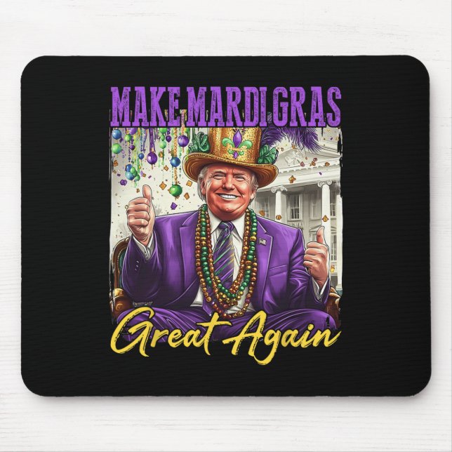 Funny Mardi Gras Donald Trump Mardi Gras American Musmatta (Framsidan)