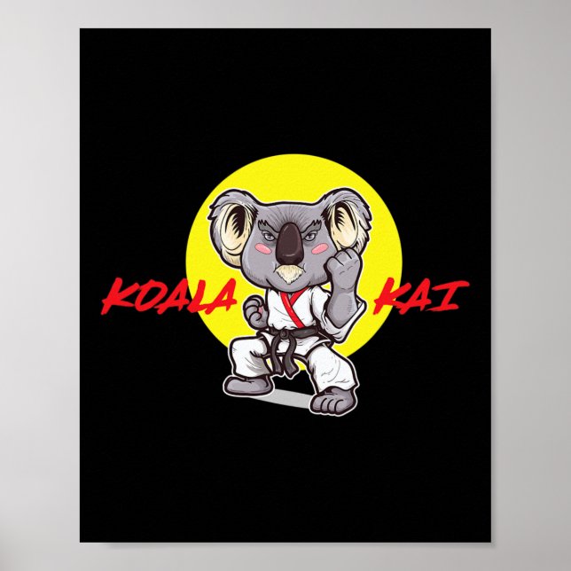 Funny Martial Arts Karate Dojo Commercial Parody K Poster (Framsidan)