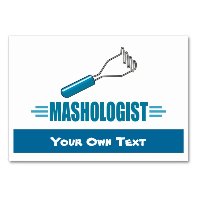 Funny Maschpotato Bordsnummer (Framsidan)